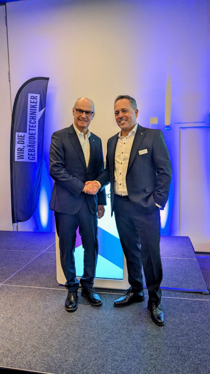 Unser Geschäftsführer Dennis Reichardt wird neuer Zentralpräsident von suissetec