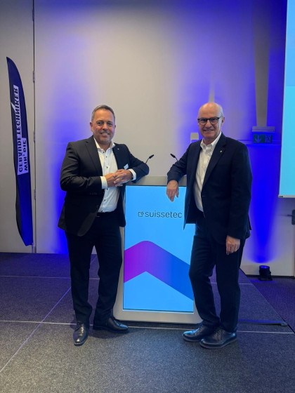Unser Geschäftsführer Dennis Reichardt wird neuer Zentralpräsident von suissetec